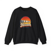 Houston Retro Sunset Sweatshirt