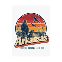 Arkansas Duck Hunting Poster