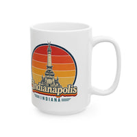 Indianapolis Retro Sunset Mug