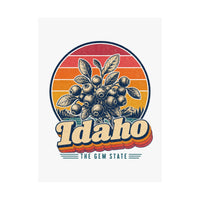 Idaho Huckleberries Poster