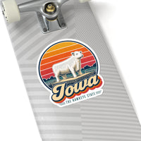 Iowa State Fair Butter Cow Sticker