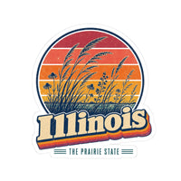 Illinois Tall Prairie Grass Sticker