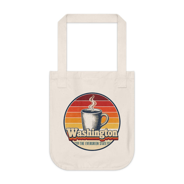 Washington Coffee Cup Tote Bag