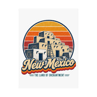 New Mexico Adobe Pueblo Poster
