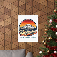 Washington Mount Rainier Poster
