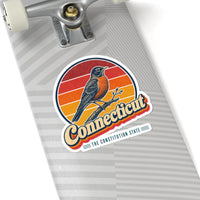 Connecticut American Robin Sticker