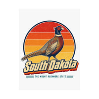South Dakota Ring Necked Pheasant Poster