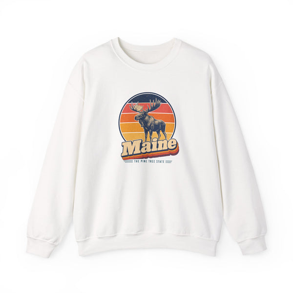 Maine Bull Moose Sweatshirt