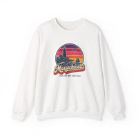 Massachusetts Retro Sunset Sweatshirt