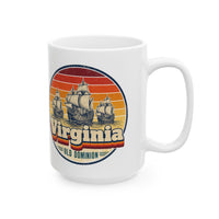 Virginia Jamestown Ships Mug