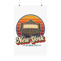 New York Broadway Marquee Poster