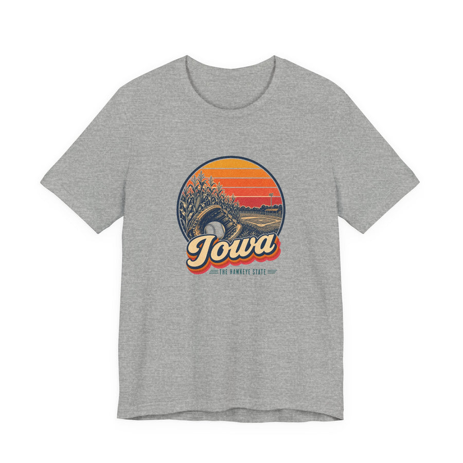 Iowa Baseball In A Cornfield Tee
