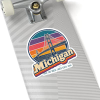 Michigan Mackinac Bridge Sticker