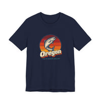 Oregon Leaping Salmon Tee