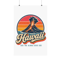 Hawaii Erupting Volcano Poster
