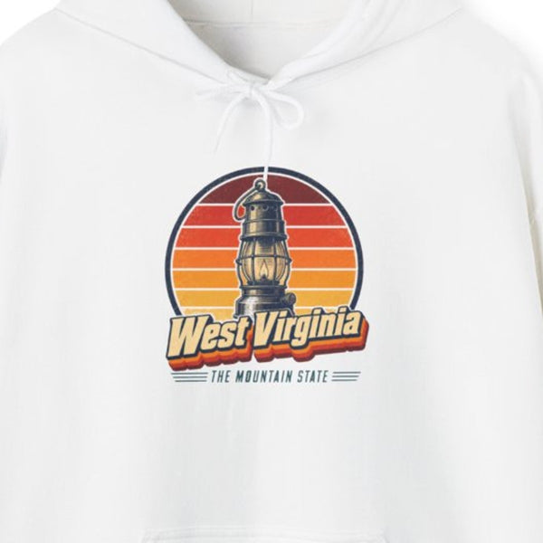 West Virginia Coal Miners Lantern Hoodie