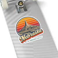 Nebraska Chimney Rock Sticker