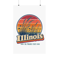 Illinois Tall Prairie Grass Poster