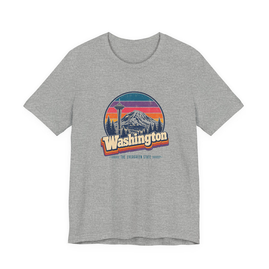 Washington Retro Sunset Tee