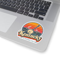 Kentucky Bluegrass Banjo Sticker