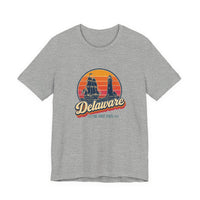 Delaware Retro Sunset Tee
