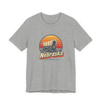 Nebraska Oregon Trail Covered Wagon Tee