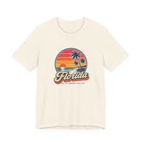 Florida Palm Trees And Beach Tee