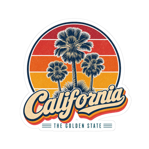 California Palm Trees Sticker