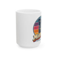 Minnesota Retro Sunset Mug