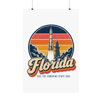 Florida Cape Canaveral Rocket Launch Poster