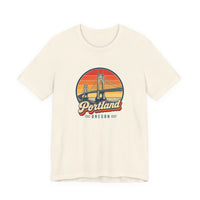 Portland Retro Sunset Tee