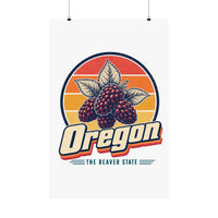 Oregon Marionberries Poster