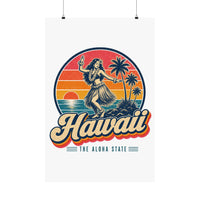 Hawaii Hula Dancer Poster