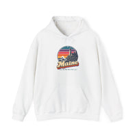 Maine Retro Sunset Hoodie