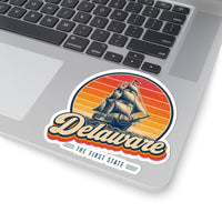 Delaware Colonial Tall Ship Sticker