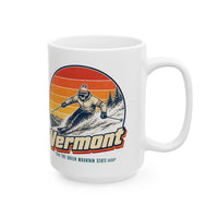 Vermont Skiing Mug