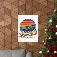 Alabama Talladega Racing Poster