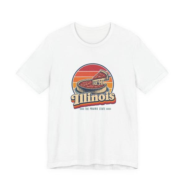 Illinois Deep Dish Pizza Tee