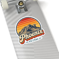 Phoenix Retro Sunset Sticker