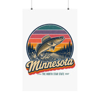 Minnesota Walleye Poster