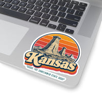 Kansas Monument Rocks Sticker