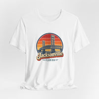 Jacksonville Retro Sunset Tee