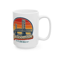 Jacksonville Retro Sunset Mug