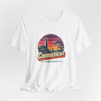 Connecticut Retro Sunset Tee