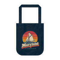 Maryland Skipjack Sailboat Tote Bag