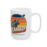 Ohio Rock And Roll Guitar Mug