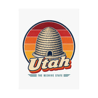 Utah Beehive Poster