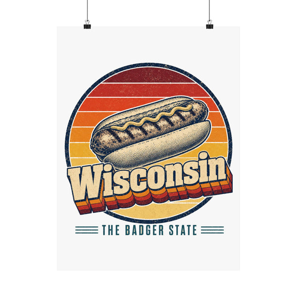 Wisconsin Bratwurst Poster