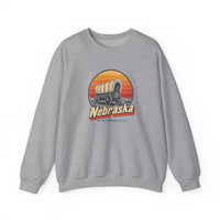 Nebraska Oregon Trail Covered Wagon Sweatshirt