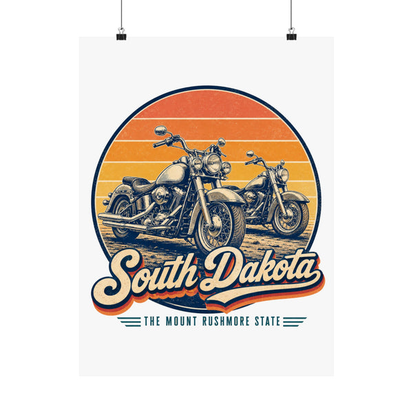 South Dakota Sturgis Motorcycles Poster
